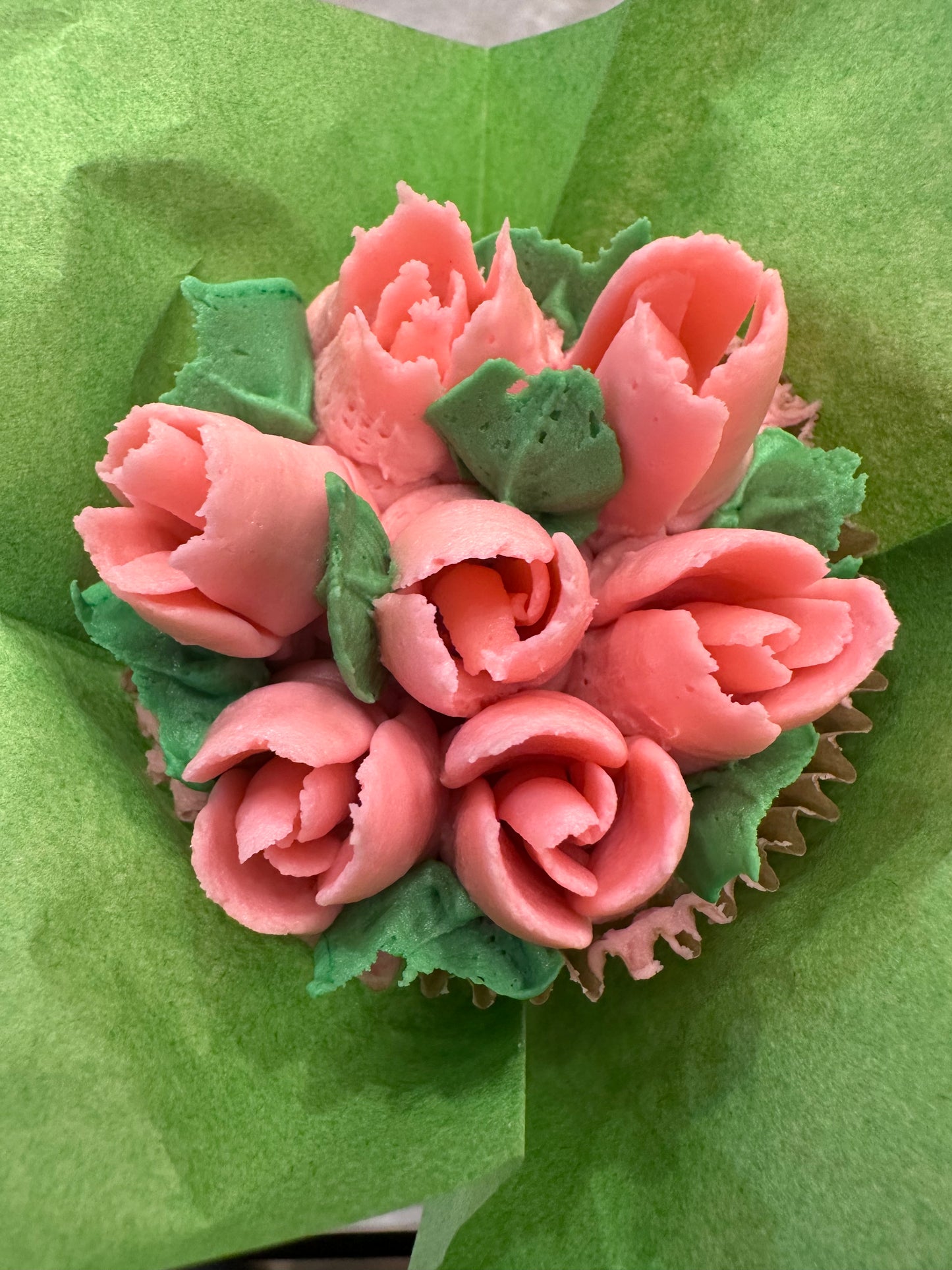 Rose Cupcake Bouquet