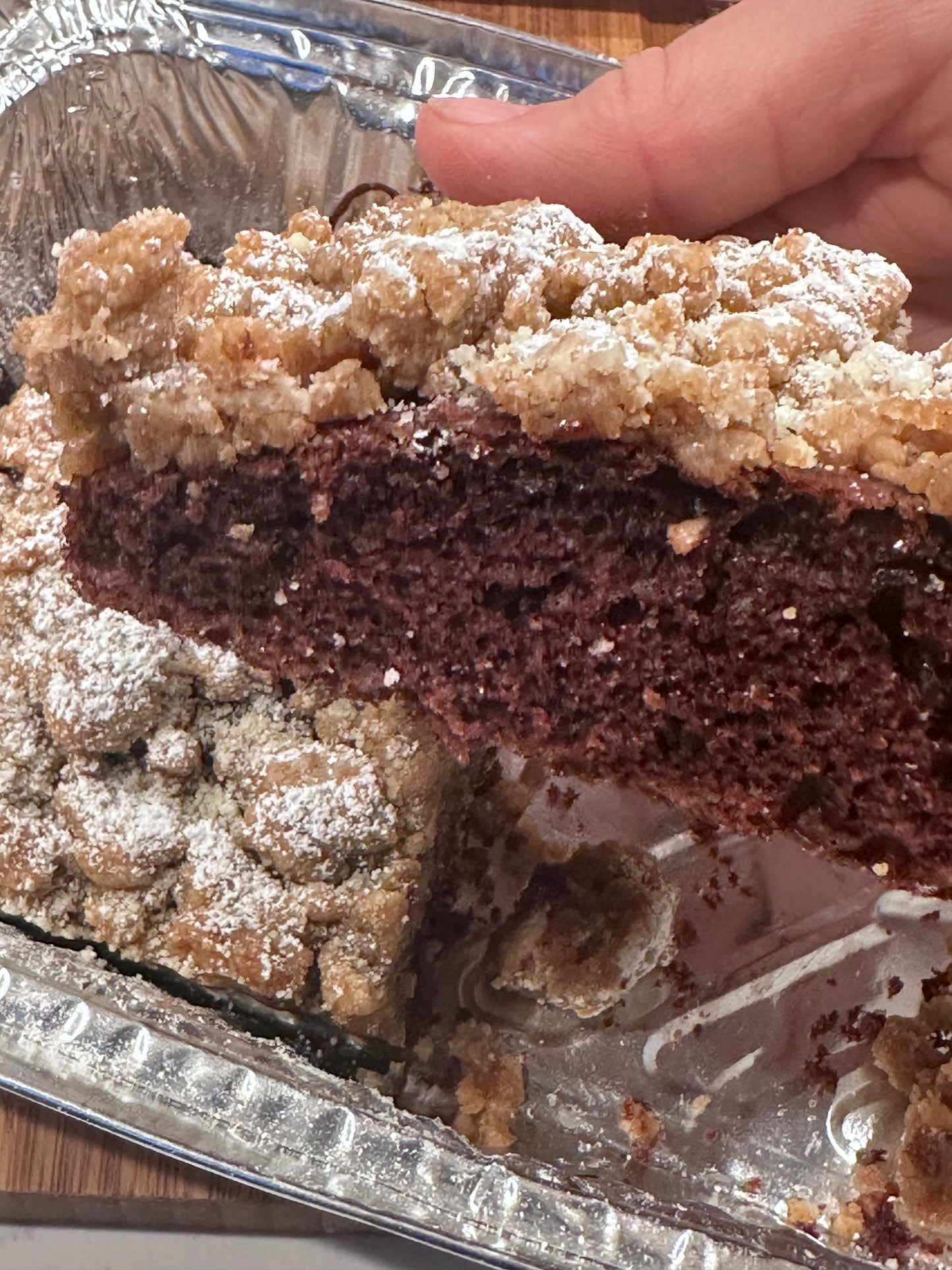 Aunt Theresa's Crumb Cake