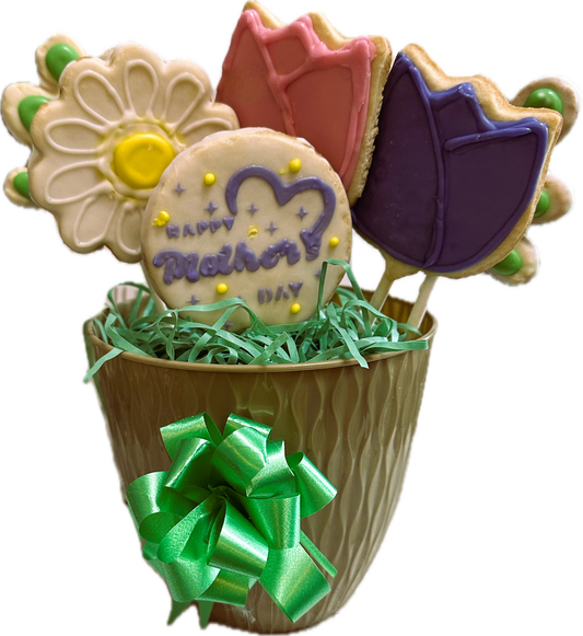 Flower Cookie Bouquet