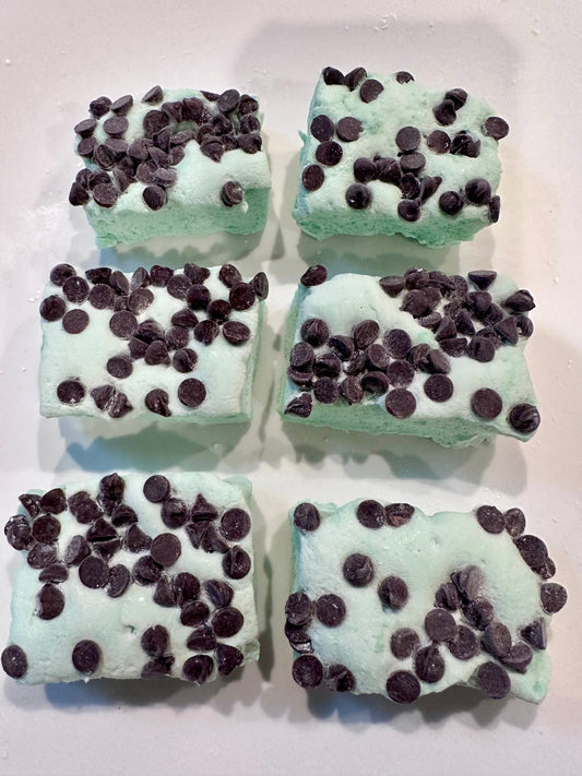 Chocolate Chip Mint Marshmallows